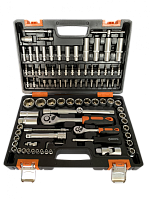 Набор инструментов АВТО, 1/2 , 1/4 , CrV, в кейсе 94 предм Вихрь, , Шт | код 73/6/7/7 | ВИХРЬ