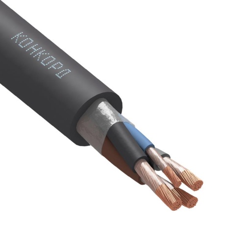 Кабель КГ-ХЛ 3х10+1х6 (N) 220/380-2 | код. 79 | Конкорд