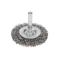 Щетка дисковая для дрели, витая стальная проволока, 50мм KRANZ | код KR-91-1244 | KRANZ