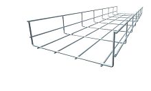 Лоток проволочный 50х600х3000-3,8 мм TDM | код SQ2905-0115 | TDM