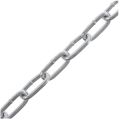 Цепь DIN766 3мм короткозвенная оцинкованная (3м) | код. 127864 | Тех-КРЕП