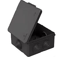 Коробка распределительная для о/п безгалогенная (HF) черная 100х100х50 | код 40-0302-9005 | Промрукав
