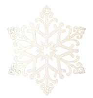 Елочная фигура Снежинка Снегурочка , 81 см, цвет шампань | код 502-374 | NEON-NIGHT