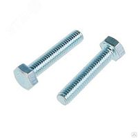 Болт М8Х40 ГОСТ 7798-70 неполная резьба класс прочности 5.8 покрытие цинк | код A00000804035005 | РФ