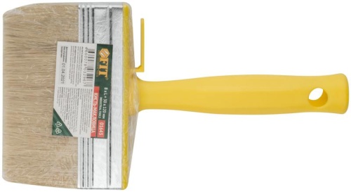 Макловица натуральная светлая щетина пластиковый корпус полая ручка "мини" 30х120мм FIT 01643 фото 3