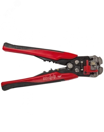 Инструмент для зачистки кабеля 0.2-6.0кв.мм и обжима наконечников (HT-766) (HY-371) | код 12-4005-4 | PROCONNECT