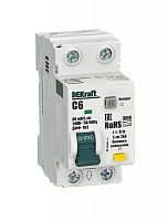 АВДТ 1P+N 6А 30мА AC х-ка C ДИФ-103 6кА нов. | код 16309DEK | DEKraft