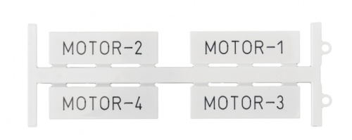 508 803, Маркировка (без надписей), 50х15 мм, (белая), PBIP 5015 W (уп.96 шт.) | код 0.0.0.5.08803 | KLEMSAN