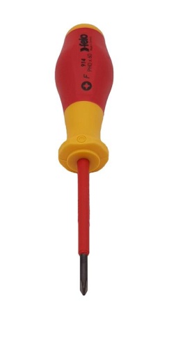 Отвертка диэлектрическая крестовая PH0X60 | код 91400190 | FELO фото 2
