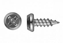 Саморез Клоп 3.5x9.5 металл-металл цинк, шлиц Philips №2, острый (10 шт/уп) Промрукав | код PR08.9370 | ПРОМРУКАВ