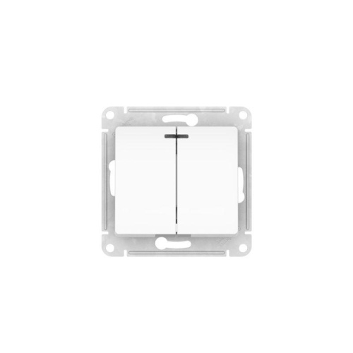 GLOSSA 2-клавишный ВЫКЛЮЧАТЕЛЬ с подсветкой, сх.5а, 10АХ, быстрозажимные клеммы, БЕЛЫЙ | код GSL000153S | Systeme Electric фото 3 GLOSSA 2-клавишный ВЫКЛЮЧАТЕЛЬ с подсветкой, сх.5а, 10АХ, быстрозажимные клеммы, БЕЛЫЙ | код GSL000153S | Systeme Electric фото 3