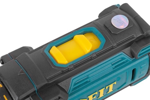 Дрель-шуруповерт аккумуляторная 14.4В 0-450/1550об/мин 23Нм 2 (Li-Ion) 1.3А.ч FIT 80198 фото 2