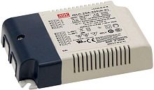 Источник питания AC-DC, 24.5Вт, вход 90…295В AC, 47…63Гц/125…417В DC, ККМ, выход 49…70В/350мА, изоляция 3750В AC, в кожухе 110х75х22мм, -20…+90С (корпус), димминг 0...10 В/ШИМ, доп. выход 12В/50 мА | код IDLC-25A-350 | MeanWell
