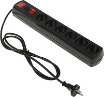 Сетевой фильтр Most LR 1.7м (6 розеток) черный (коробка) | код 578422 | MOST