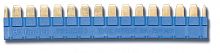 16-полюсный шинный соединитель синий | код 09316 | FINDER