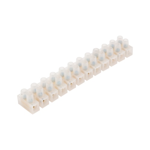 Клеммная колодка винтовая KВ-12 (4-12 мм кв), ток 16 A, полиэтилен белый (ЗВИ) REXANT | код 07-5012 | REXANT