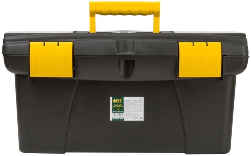 Ящик для инструмента пластик. 19дюйм ( 490х275х240мм ) FIT 65573 фото 3
