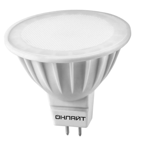 Лампа светодиодная 61 890 OLL-MR16-10-230-4K-GU5.3 10Вт | Код. 61890 | ОНЛАЙТ