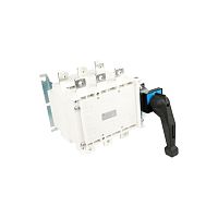 Выключатель нагрузки-рубильник YCHGLZ1 2500А 4P F22 2НО+2НЗ J с выносной рукояткой | код B040615 | CNC