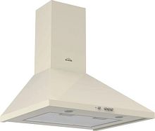 Вытяжка каминная Elikor Вента 60П-650-К3Д бежевый управление: кнопочное (1 мотор) | код 1784089 | ELIKOR
