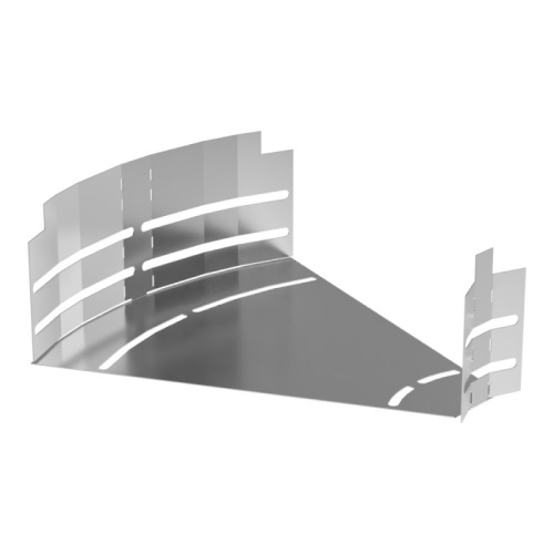 Угол горизонтальный изменяемый 0-45 градусов Стандарт INOX (AISI 304) 300х100 Промрукав | код PR16.3595 | ПРОМРУКАВ