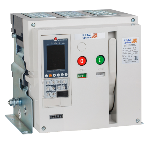Выключатель автоматический OptiMat A-630-S2-3P-85-F-MR8.1-B-C0000-M0-P04-S1-03 | код 347281 | КЭАЗ