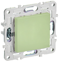 SKANDY Заглушка с суппортом SK-C01M мятн. IEK | код SK-PL10-K06 | IEK