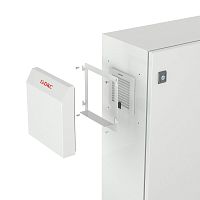 Защитная панель IP56, листовая сталь RAL7035, для вентиляторов и решеток 150x150 мм | код R5RK12 | DKC