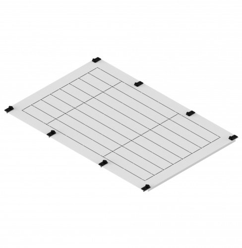 Лицевая панель 8хSL00 или 4xSL1,2,3 CP 2-5 SL (В750xШ500) | код 001339752 | ETI