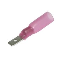 Клемма ножевая изолированная RUICHI MDD1.25-187(8) HST, красная | код 108170 | Ruichi