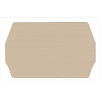 450 296, Концевой сегмент на клеммники CPB 6B, (белый), NPP / CPB 6B | код 0.0.0.4.50296 | KLEMSAN