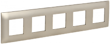 SKANDY Рамка 5-мест. SK-F05Sh шамп. IEK | код SK-M52-K37 | IEK