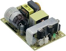 Источник питания AC-DC, 35Вт, вход 85…264V AC, 47…63Гц /120…370В DC, выход 27В/1.3A, рег. вых 24.3…29.7В, изоляция 3000В AC, открытая плата 76.2х50.8х24мм, -30…+70С | код EPS-35-27 | MeanWell