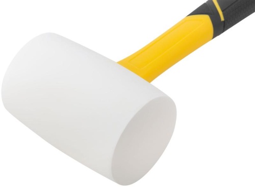 Киянка 80мм 900г фибергласовая ручка резинов. бел. FIT 45520 фото 4 Киянка 80мм 900г фибергласовая ручка резинов. бел. FIT 45520 фото 4