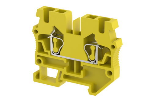 Миниклемма проходная пружинная 2,5 мм2, на 2 подключения, желтая SQM2.5-YELLOW | код 2402240004 | Elmex Миниклемма проходная пружинная 2,5 мм2, на 2 подключения, желтая SQM2.5-YELLOW | код 2402240004 | Elmex