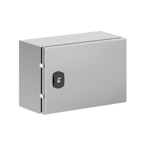 Корпус навесной STH с М/П из нержавеющей cтали AISI316 ВxШxГ 200x300x150 мм, с фланцем, IP66 | код R5STH0231F-316 | DKC