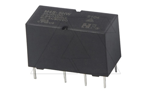 Реле M4S-5HW, 2CO, 3A(30VDC), 5VDC, AgNi, для печатных плат, IP67 | код M4S5HW | Forward Relay Реле M4S-5HW, 2CO, 3A(30VDC), 5VDC, AgNi, для печатных плат, IP67 | код M4S5HW | Forward Relay