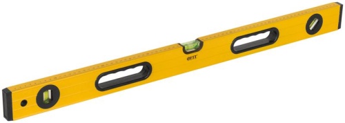 Уровень "Янтарь" 3 глазка ручки усиленный корпус фрезер. рабочая грань шкала 800мм FIT 18163 фото 2