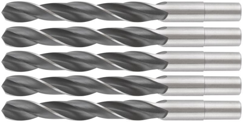 Сверла по металлу HSS черненые 14,0x160 мм (5 шт.) | код 33605 | FIT фото 5