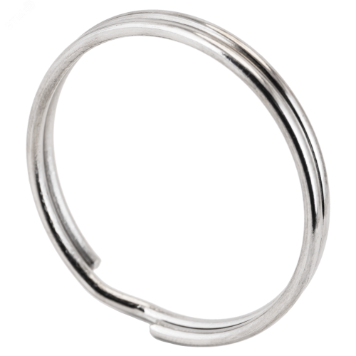 Кольцо для ключей из никелированной стали большое d=40мм, Аллюр | код 6515 | ПТК Компания Кольцо для ключей из никелированной стали большое d=40мм, Аллюр | код 6515 | ПТК Компания