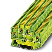 Двухъярусная заземляющая клемма PTTB 2,5-PE | код 3210596 | PHOENIX CONTACT