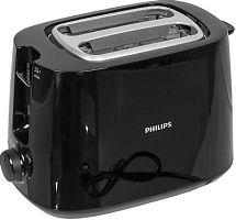 Тостер Philips HD2581/90 830Вт черный | код 2003402 | PHILIPS