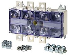 Выключатель-разъединитель Dumeco без оси и рукояти, видимый разрыв, 400А, 3Р, DMV400N/3 | код 1814411 | EATON