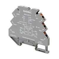 Преобразователь сигнала DSI, 6,2 мм 1 вход 0…20 мА, 1 выход 0…20 мА | код DSI-S-A3113 | DKC