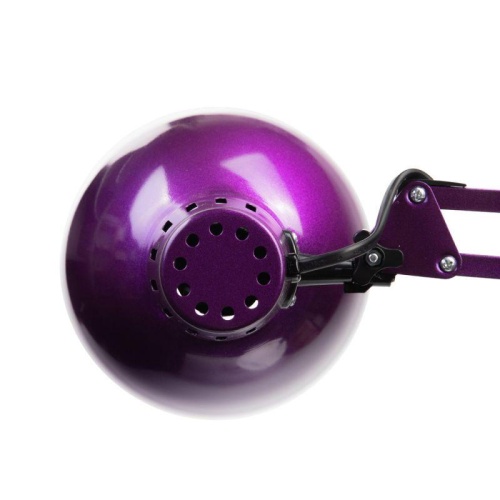 Светильник настольный KD-312 С12 230В 60Вт E27 струбцина фиолет. Camelion 12341 фото 3