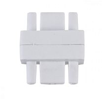 Коннектор шинопровода прямой SC-1W-TL белый серии TOP-LINE IN HOME | код 4690612029344 | IN HOME