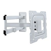 Кронштейн для телевизора Kromax DIX-18 белый 22-65 макс.40кг настенный поворот и наклон | код 1004367 | KROMAX