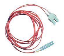 Кабель коммутационный SC-LC 50/125 мкм, OM3, дуплекс, многомодовый, 2м 3М | код 7000061059 | 3M