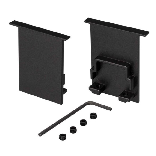 Заглушка SL-COMFORT-3551-F BLACK глухая (ARL, Металл) | код 31787 | Arlight