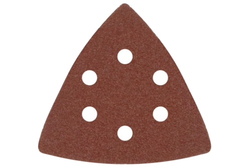 Листы шлифовальные треугольные на тканевой основе, 80 мм, набор 5 шт | код 37953 | FIT Листы шлифовальные треугольные на тканевой основе, 80 мм, набор 5 шт | код 37953 | FIT